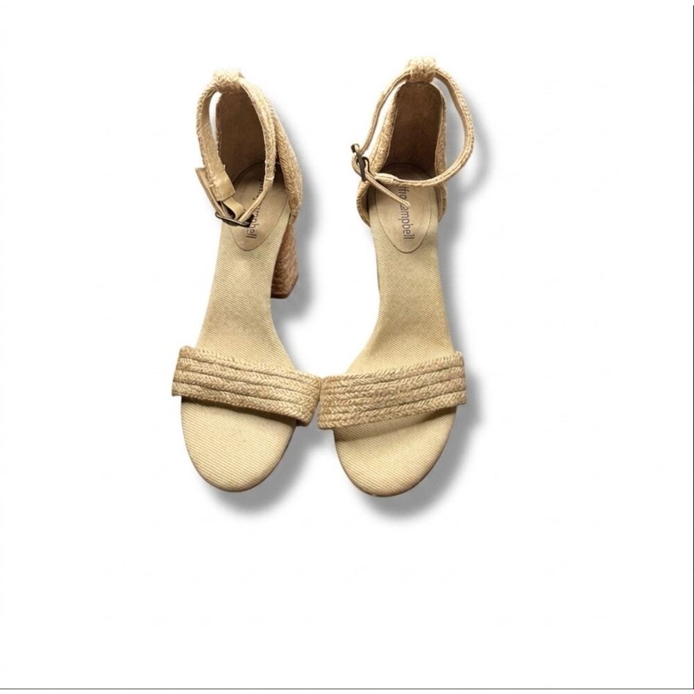 Jeffrey Campbell Rowboat Block Heel Sandal size 6.5 - Picture 4 of 9